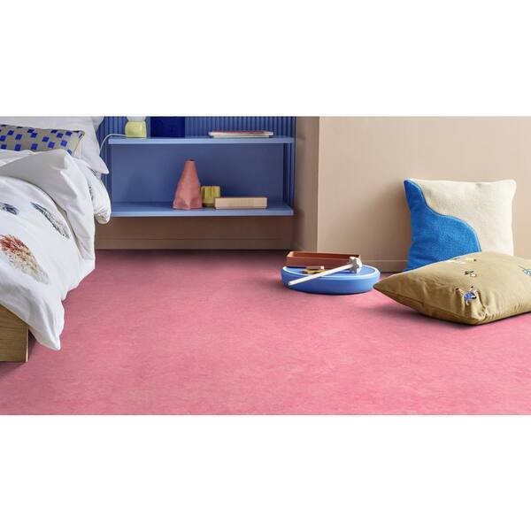 Forbo Flooring Systems Marmoleum Cinch Loc Seal Honeysuckle 10-mm T x 12-in W x 12-in L Waterproof Tile Look Laminate Flooring (6.78-sq ft / Carton)