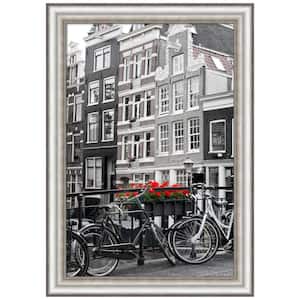 Opening Size 24 in. x 36 in. Salon Silver Picture Frame