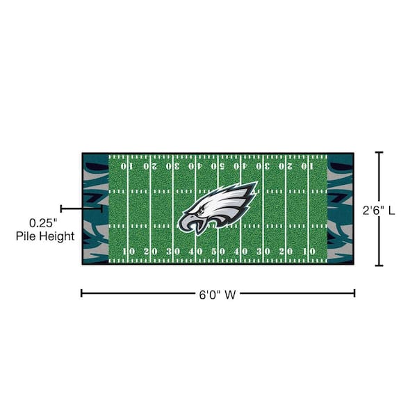 Philadelphia Eagles Youth Official Business Midnight Green Long