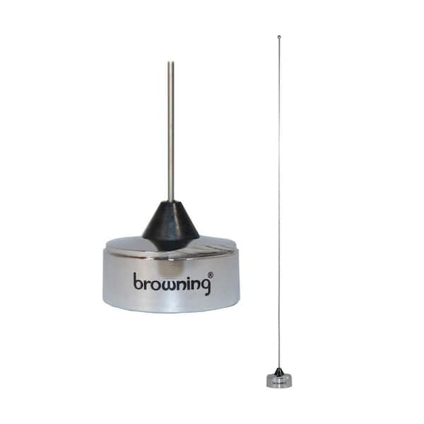 200-Watt Pretuned 152 MHz to 162 MHz Tunable Nut-Type UHF Antenna with NMO Mounting