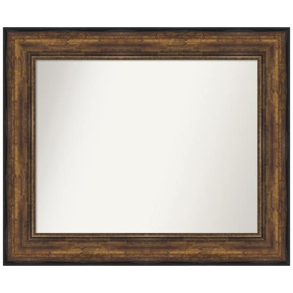 Amanti Art Ballroom Bronze 35.5 in. W x 29.5 in. H Rectangle Non-Beveled Framed Wall Mirror in Bronze