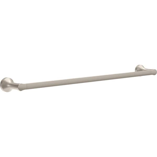 Delta Caffery 24 in. Wall Mounted Towel Bar in SpotShield Brushed Nickel