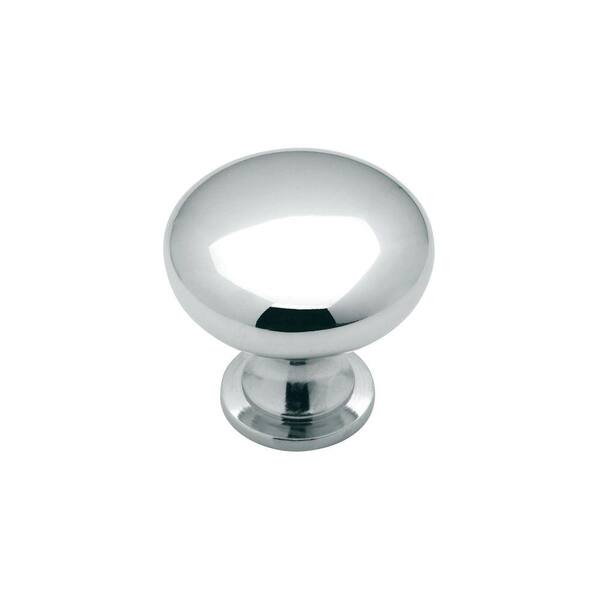 Amerock Allison Value 1-1/4 in. Polished Chrome Cabinet Knob