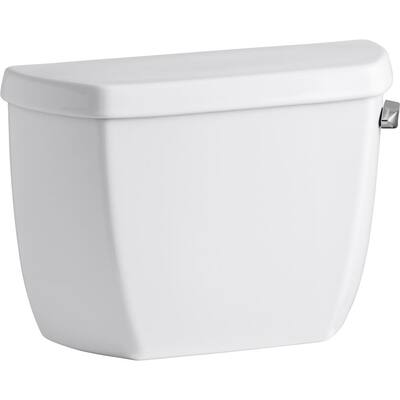 KOHLER Wellworth Classic 2-Piece 1.28 GPF Single Flush Elongated Toilet ...