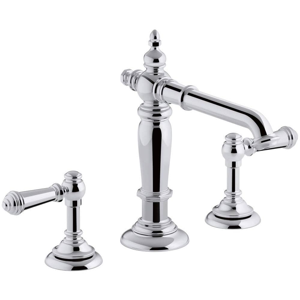 Artifacts Elegance Polished Chrome Bathroom Sink Spout