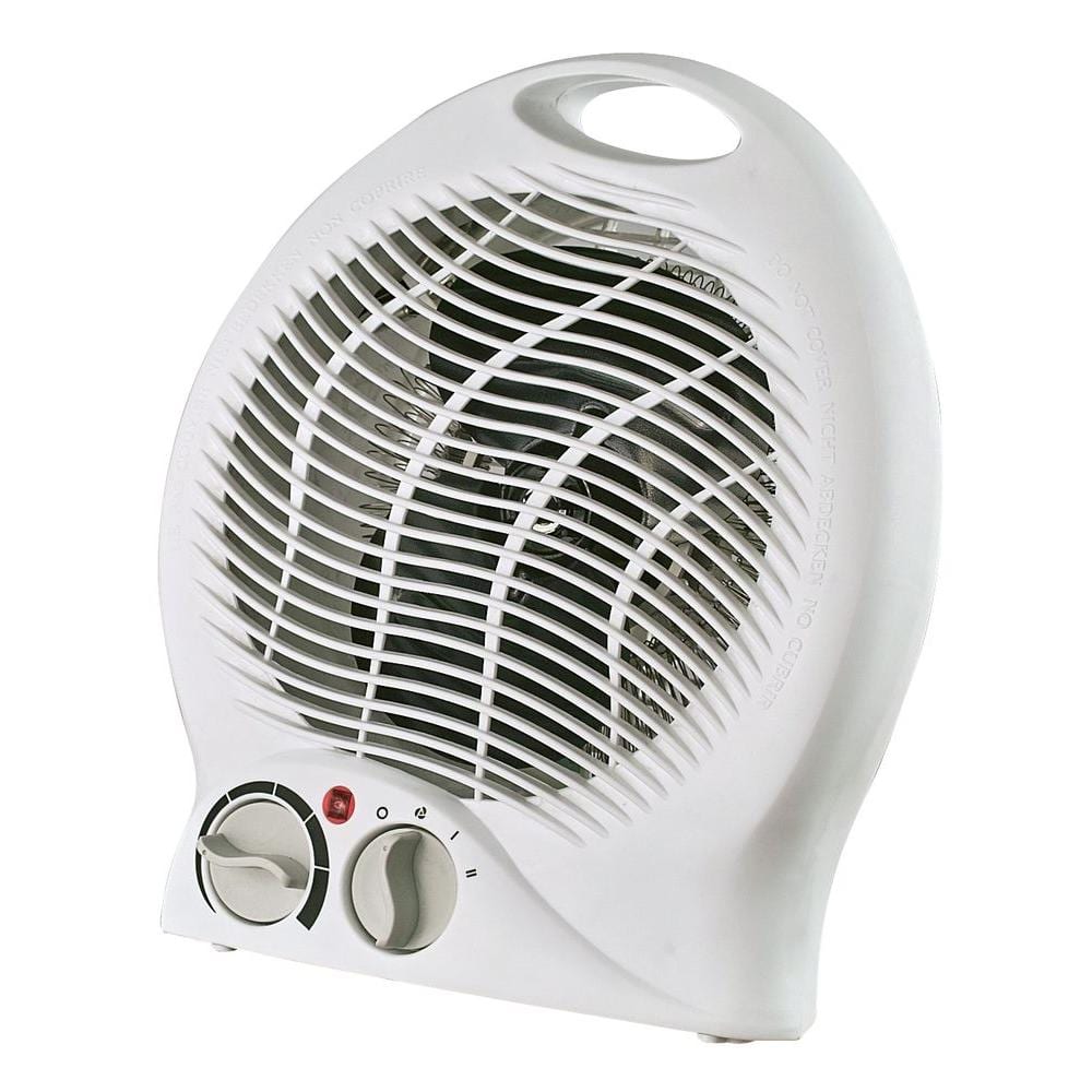 Optimus Electric 750-Watt to 1500-Watt Portable Fan Heater with Thermostat