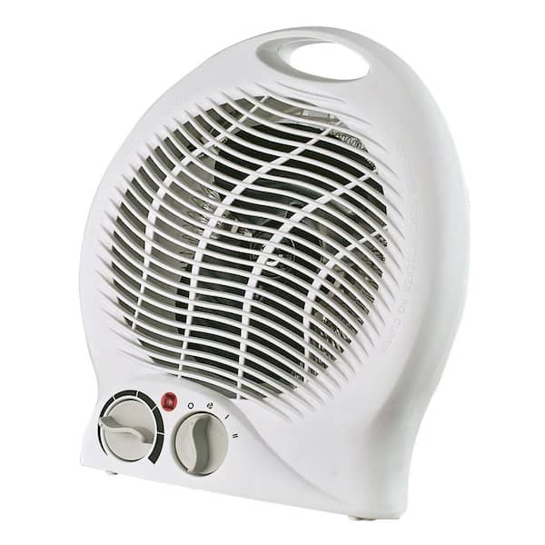 Optimus 750-Watt to 1500-Watt Portable Fan Heater with Thermostat