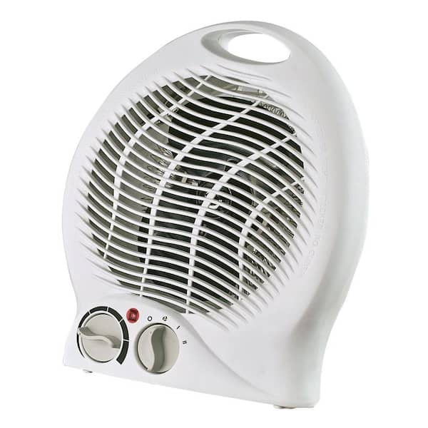 BLACK+DECKER Personal Electric Heater in White BHD101W - The Home Depot