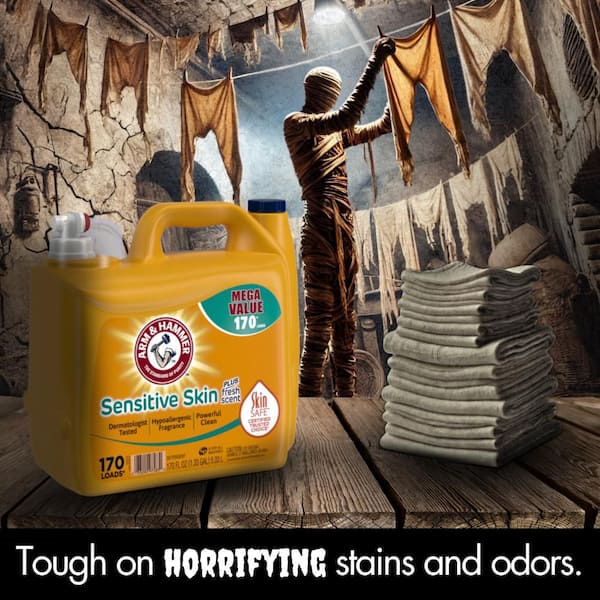Sensitive Skin Plus Fresh Scent Liquid Laundry Detergent, 170-Loads, 170 fl.oz.
