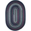 Rhody Rug Pioneer Blue Multi 3 ft. x 5 ft. Oval Indoor/Outdoor Braided Area  Rug PI12R036X060 - The Home Depot