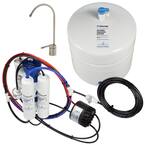 Standard with Permeate Pump Loaded Under Sink Reverse Osmosis Water Filter System