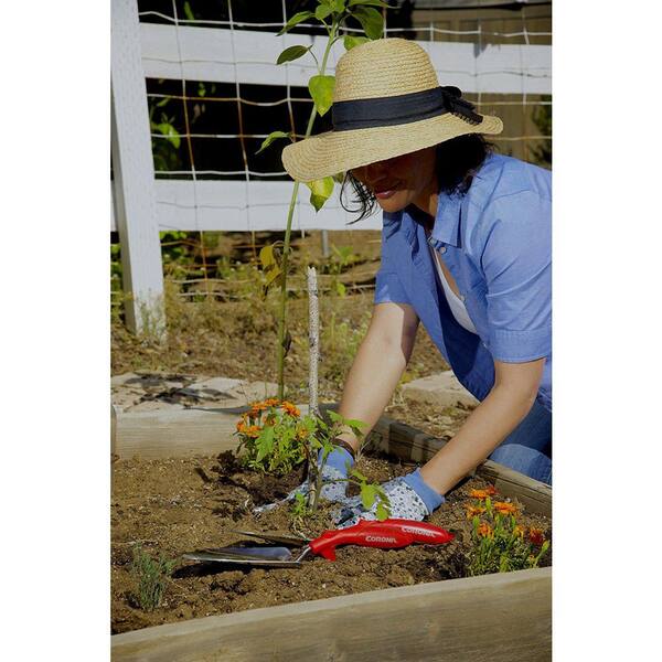 Corona CT 3010I Trowel With Comfort Grip – 3" Blade, Lightweight One-Piece Aluminum Alloy, Rustproof, Polished Finish, 12" Total Length – Professional-Grade Garden & Construction Tool