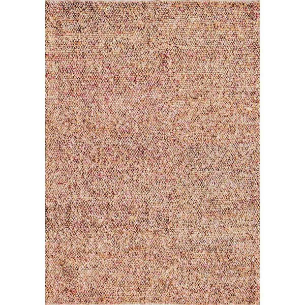 Dorian Blush Confetti 2 ft. x 3 ft. Farmhouse Orange Area Rug