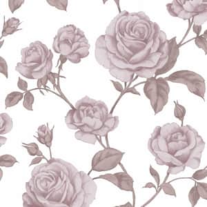 Countess Pink and White Removable Wallpaper