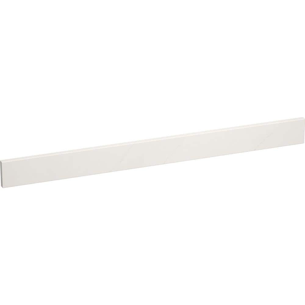 KOHLER 48 in. W Quartz Vanity Backsplash in Calacatta K25817CBB The