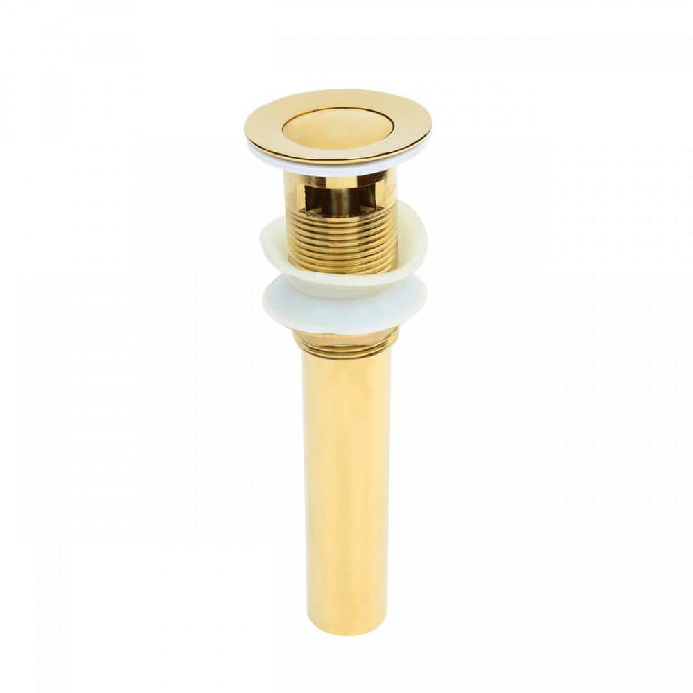 Sink Drain PVD Brass Pop-Up with Overflow in Brass price history on PriceWatchPro