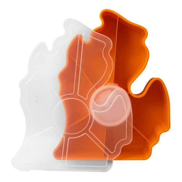 Michigan Serviette Tray Vivid Orange 15.91 x 11.69 x 1.46 Polypropylene KOL-92933SR25