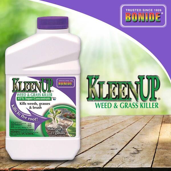 Bonide 32 Oz Kleenup 41 Weed And Grass Killer Concentrate 7461 The Home Depot