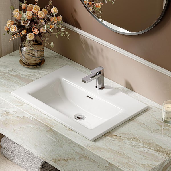 4 In. Minispread - Drop-in Bathroom Sinks - The Home Depot