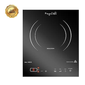 Portable 11 in. Ceramic Glass Induction Cooktop in Black with 1 Element