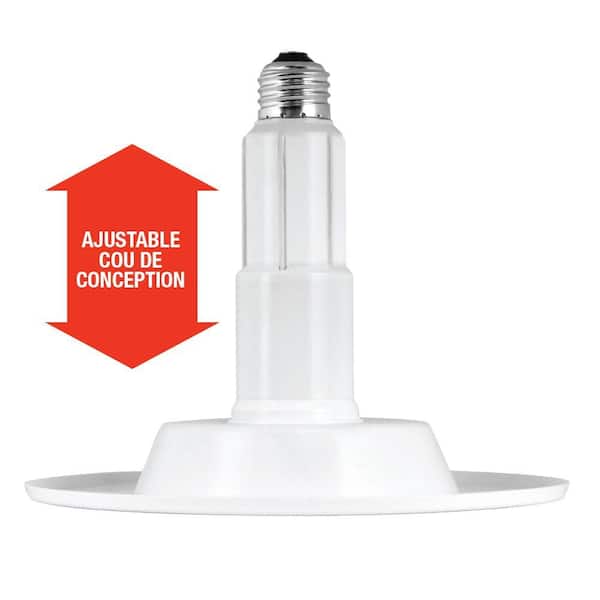 Feit Electric InstaTRIM 5/6 in. 65W Equivalent Soft White (2700K) BR30  Dimmable LED Recessed Downlight Bulb (Case of 8) LEDR56/827/MED/2/4 - The  Home Depot