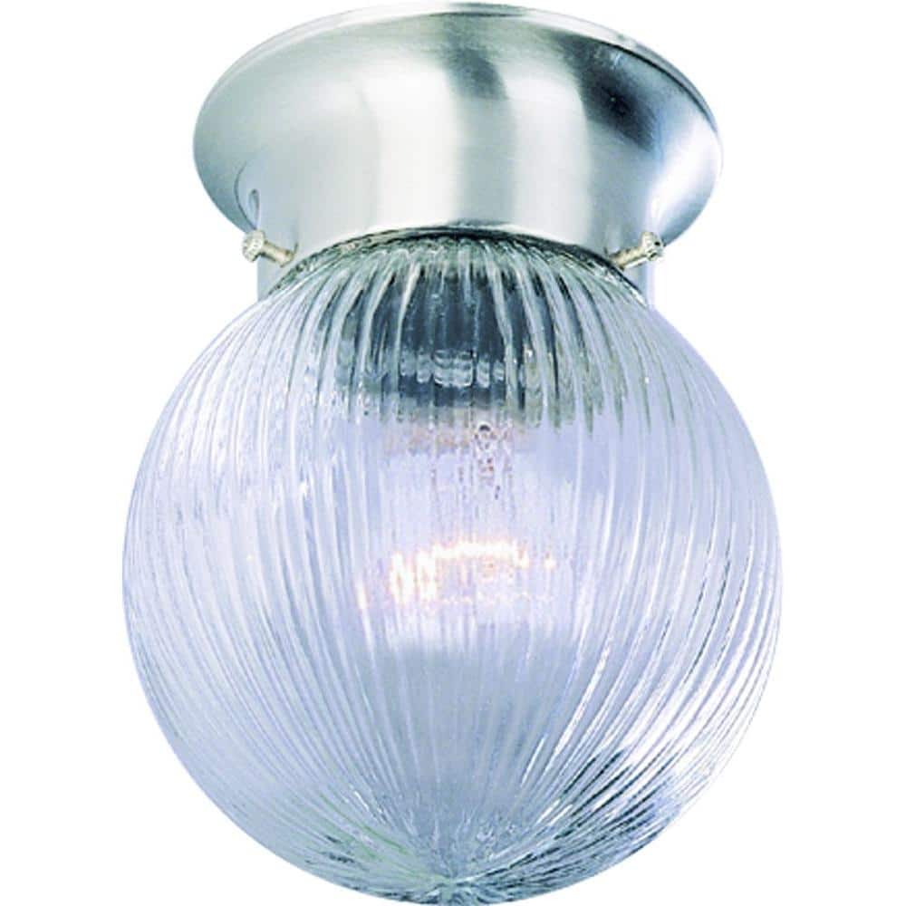 Roth 1-Light Brushed Nickel Flush Mount price history on PriceWatchPro