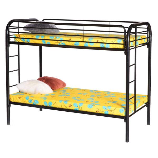 Twin Size Metal Bunk Beds 50, Black Metal Bunk Beds Twin Over Full Size In Singapore