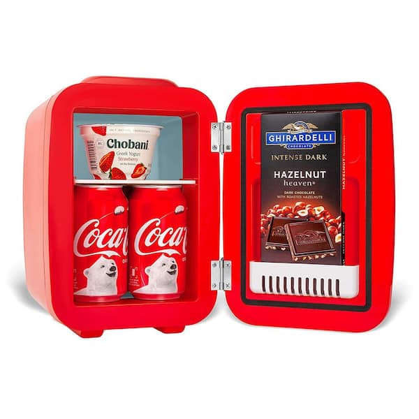 antique coca cola mini fridge