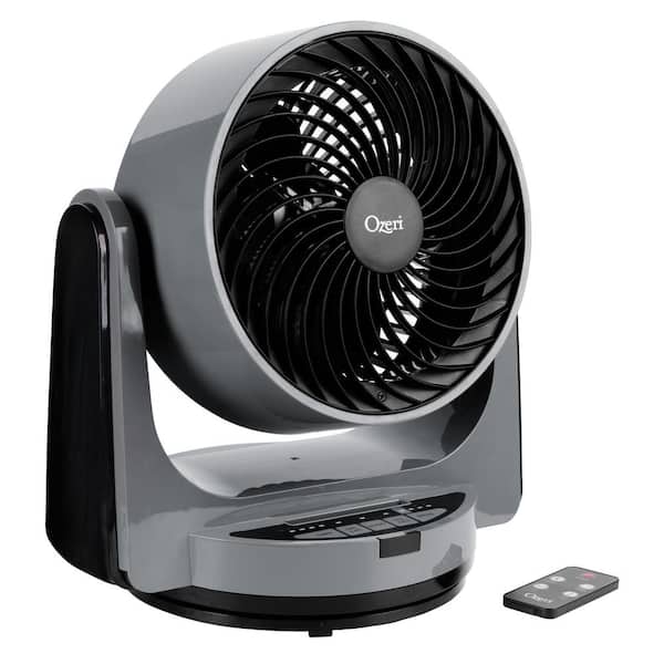 Ozeri OZF6-GB Brezza III Dual Oscillating 10 in. High Velocity Desk Fan