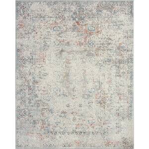 Faded Grays 9 ft. 6 in. x 13 ft. Area Rug