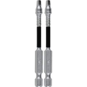 IMPACT XPS #2 Square 3 in. Power Bit (2-Pack)