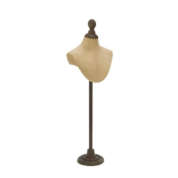 TRIPAR INTERNATIONAL, INC. Antiqued Fiberglass Tabletop Neck Form