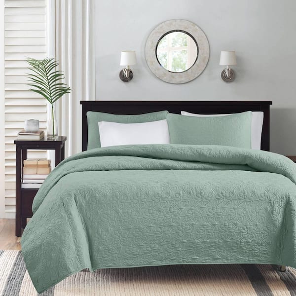 Madison Park Mansfield Reversible Coverlet Set