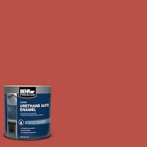 1 qt. Home Decorators Collection #HDC-MD-16 Cherry Red Satin Enamel Urethane Alkyd Interior/Exterior Paint