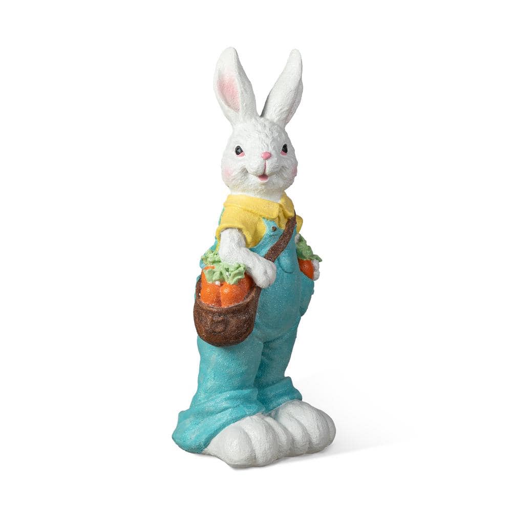 17.25 in. H Easter Resin Bunny Boy Table Decor with Carrot price history on PriceWatchPro