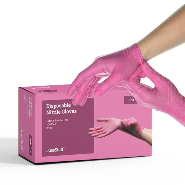 Lot of nitrile offers gloves size medium. 10 boxes total