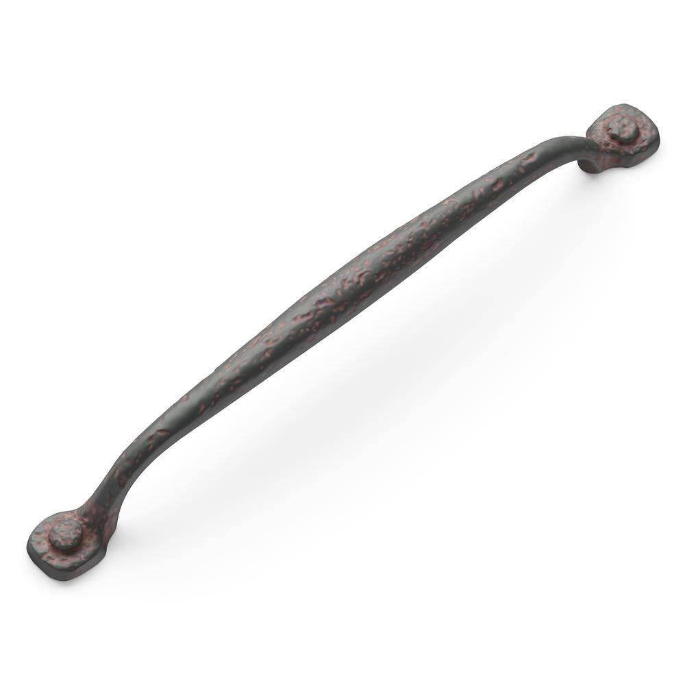 Refined Rustic Matte Black Iron Cabinet Bar Pull Handle