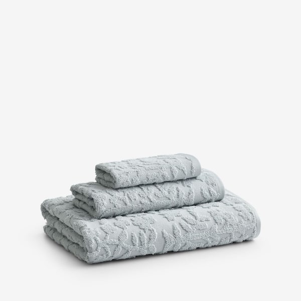 Company Cotton Floral Jacquard Seaspray Cotton Single Bath Towel