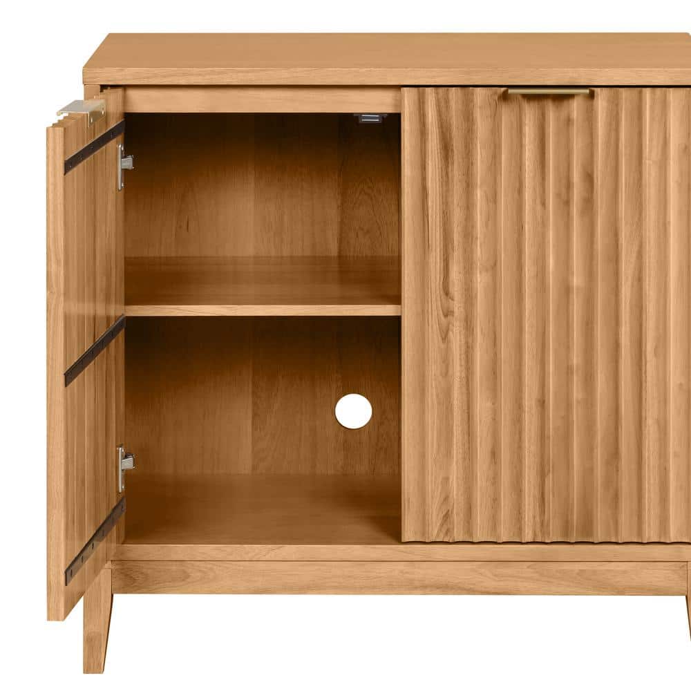 Jasper 2-Pack Solid Wood Accent Cabinet or TV Stand