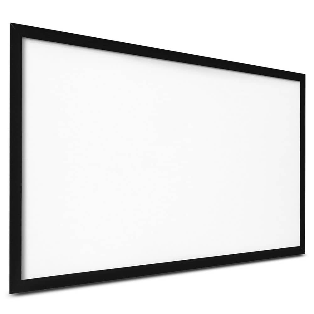 VEVOR Projector Screen Fixed Frame 135 in. Diagonal 169 Movie Projector Screen 4K HD with