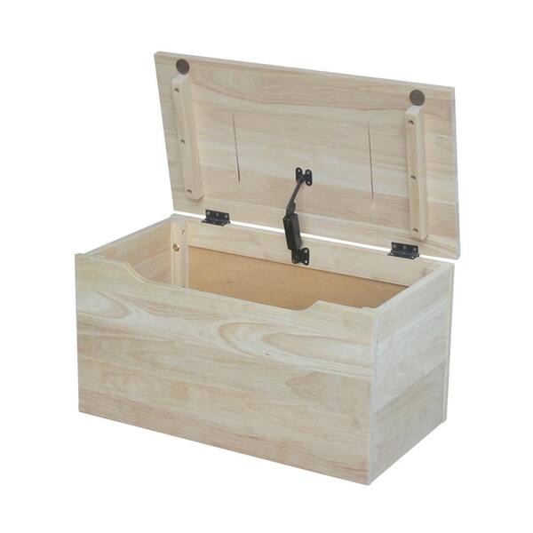 International Concepts Unfinished Trunk Tc 922 The Home Depot International Concepts Unfinished Trunk, Unfinished Wooden Storage Chest