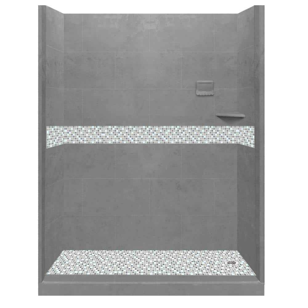 Shower Niche Matte White 12 x 24– NO Tile Needed Stainless Steel