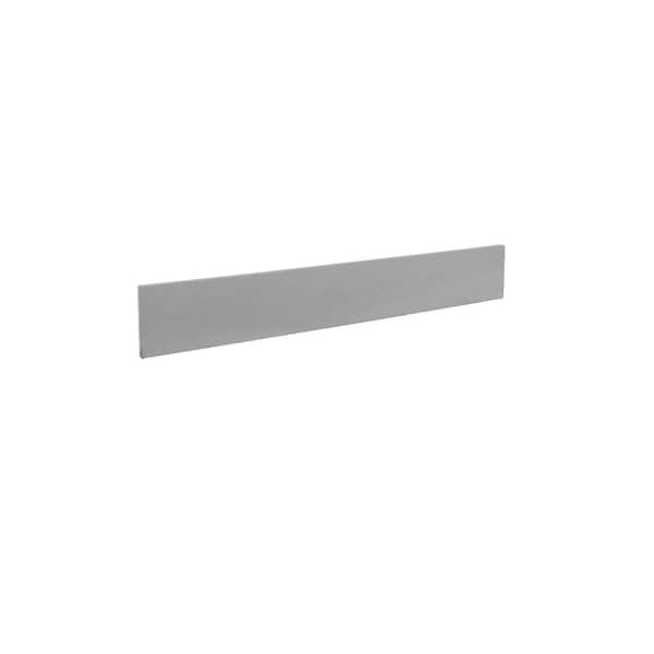 21 in. W Concrete Bathroom Vanity Sidesplash in Gray