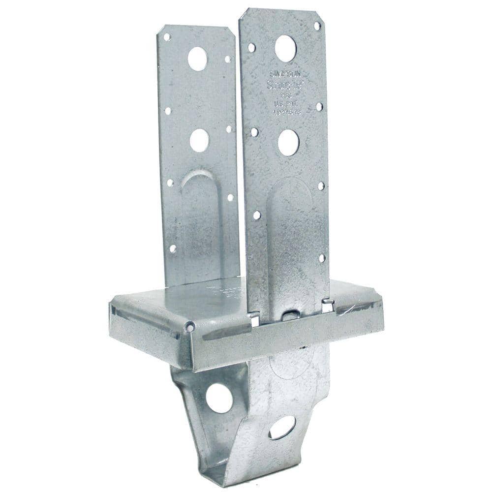 UPC 044315064968 product image for PBS Galvanized Standoff Post Base for 4x6 Nominal Lumber | upcitemdb.com