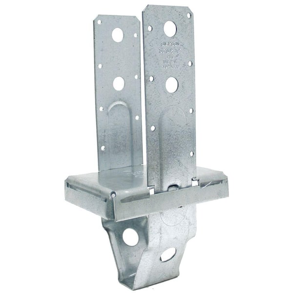 Simpson Strong-Tie PBS Galvanized Standoff Post Base for 4x6 Nominal Lumber