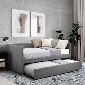 Andes Dark Gray Twin Daybed with Trundle