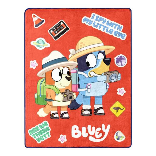 THE NORTHWEST GROUP Bluey Road Trip MultiColored Silk Touch Multi