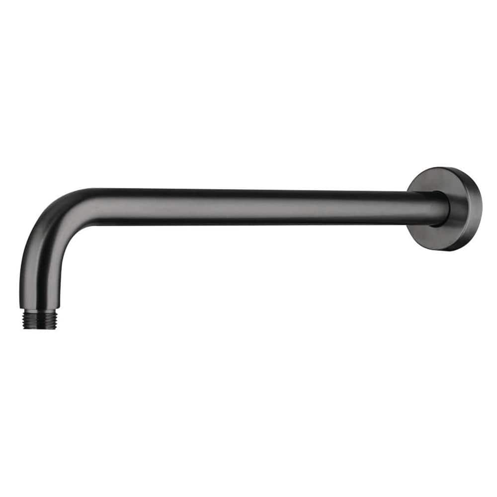 LORDEAR 16 in. Shower Bar Arm Wall Mounted Solid Brass Extension Arm 1/ ...