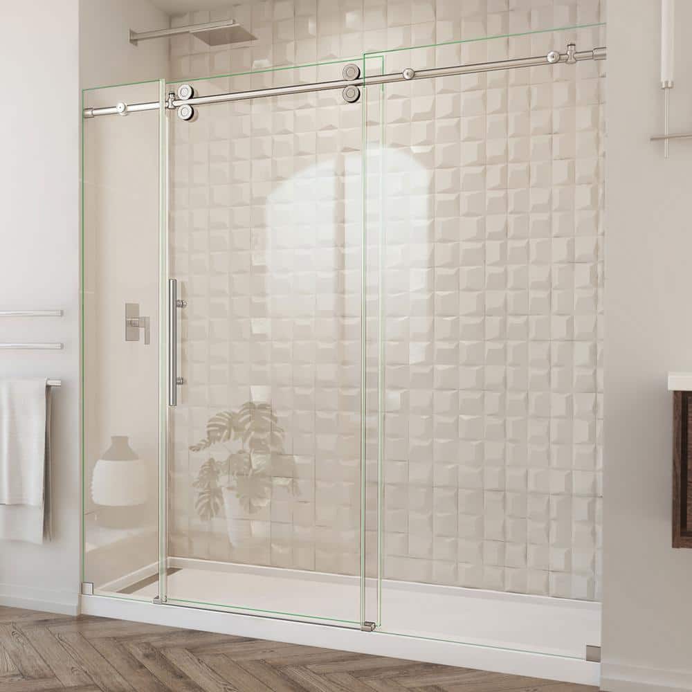 Enigma-XO Frameless Sliding Shower Door with ClearMax Technology