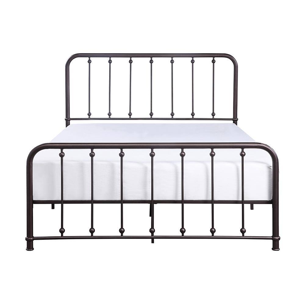 Bethany Bronze Metal Frame Eastern King Platform Bed